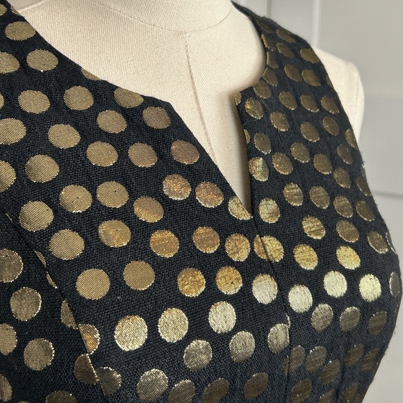 Metallic sleeveless Pencil dress - Picture 6 of 10